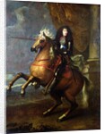 Equestrian Portrait of Louis XIV c.1668 by Charles Le Brun
