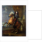 Equestrian Portrait of Louis XIV c.1668 by Charles Le Brun