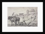 Ploughing the Fields by Jean-Baptiste Huet