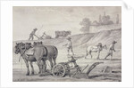 Ploughing the Fields by Jean-Baptiste Huet