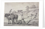 Ploughing the Fields by Jean-Baptiste Huet