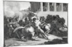 Study for the Race of the Barbarian Horses by Theodore Gericault