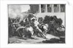 Study for the Race of the Barbarian Horses by Theodore Gericault