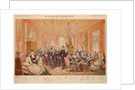 The Salon of Victor Hugo 21 rue de Clichy by Adrien Emmanuel Marie