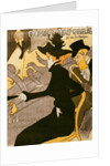 Poster advertising 'Le Divan Japonais', 1892 by Henri de Toulouse-Lautrec