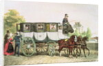 Entreprise Generale des Omnibus, coach from Monnaie to Jardin du Roi, c.1815 by Denis-Auguste-Marie Raffet
