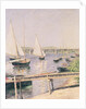 Sailing boats at Argenteuil, c.1888 by Gustave Caillebotte