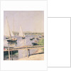 Sailing boats at Argenteuil, c.1888 by Gustave Caillebotte