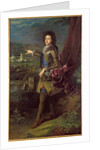 Portrait of Louis Auguste de Bourbon Duke of Maine by Francois de Troy