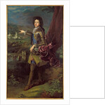 Portrait of Louis Auguste de Bourbon Duke of Maine by Francois de Troy