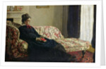 Meditation, or Madame Monet on the Sofa, c.1871 by Claude Monet