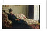 Meditation, or Madame Monet on the Sofa, c.1871 by Claude Monet
