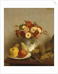 Flowers and Fruit, 1865 by Ignace Henri Jean Fantin-Latour