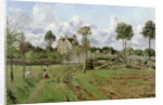 Landscape, Louveciennes, c.1872 by Camille Pissarro