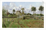 Landscape, Louveciennes, c.1872 by Camille Pissarro