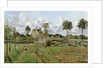 Landscape, Louveciennes, c.1872 by Camille Pissarro