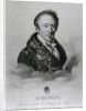 Portrait of Nikolai Mikhailovich Karamzin by Constant Louis Antoine Lorichon