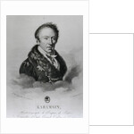 Portrait of Nikolai Mikhailovich Karamzin by Constant Louis Antoine Lorichon