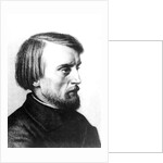 Portrait of Vissarion Grigorievich Belinsky 1843 by Kyrill Antonovitch Gorbunov