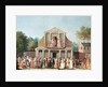 Theatrical Performance at the Saint-Laurent Fair, 1786 by French School