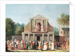 Theatrical Performance at the Saint-Laurent Fair, 1786 by French School