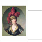 The Actor Lekain in the Role of Genghis Khan, in the Opera 'L'Orphelin de Chine' by Voltaire, 1769 by Simon Bernard Le Noir