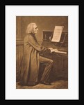 Franz Liszt at the Piano by Anonymous