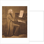 Franz Liszt at the Piano by Anonymous