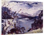 Lake Walchen Surrounded by Mountains, 1925 by Lovis Corinth