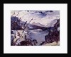 Lake Walchen Surrounded by Mountains, 1925 by Lovis Corinth