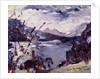 Lake Walchen Surrounded by Mountains, 1925 by Lovis Corinth
