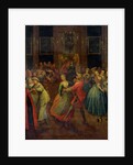 The Costume Ball by Henri J. van Blarenberghe