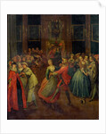 The Costume Ball by Henri J. van Blarenberghe