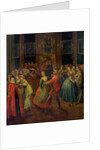 The Costume Ball by Henri J. van Blarenberghe