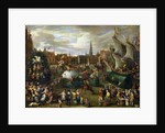 A Festival at Antwerp by Alexander van Bredael