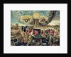 The Forges of Vulcan with Time Turning Weapons into Tools by Flemish School