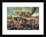 The Forges of Vulcan with Time Turning Weapons into Tools by Flemish School