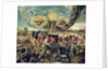 The Forges of Vulcan with Time Turning Weapons into Tools by Flemish School