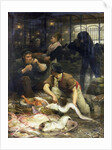 The Fish Market in the Morning by Victor Gabriel Gilbert