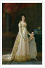 Portrait of Marie-Julie Clary Queen of Naples with her daughter Zenaide Bonaparte 1807 by Robert Lefevre