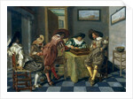 The Game of Backgammon by Dirck Hals