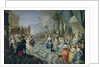 A Ball on the Terrace of a Palace by Hieronymus Janssens