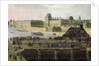 View of the Pont-Neuf and the River Seine looking downstream by Flemish School
