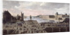 View of the Pont-Neuf and the River Seine looking downstream, c.1633 by Flemish School
