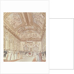 The Civil Ceremony of the Marriage of Napoleon Bonaparte and Marie-Louise in the Great Hall of the Chateau de Saint-Cloud, 1st April 1810 by C. and Fontaine P. Percier