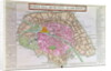 Map of Paris, June 1800 by French School