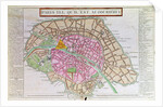 Map of Paris, June 1800 by French School