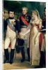 Napoleon Bonaparte Receiving Queen Louisa of Prussia at Tilsit, 6th July 1807, 1837 by Nicolas Louis Francois Gosse
