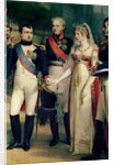 Napoleon Bonaparte Receiving Queen Louisa of Prussia at Tilsit, 6th July 1807, 1837 by Nicolas Louis Francois Gosse