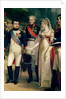 Napoleon Bonaparte Receiving Queen Louisa of Prussia at Tilsit, 6th July 1807, 1837 by Nicolas Louis Francois Gosse